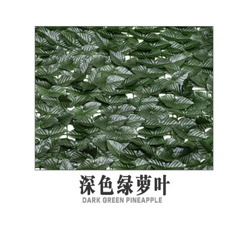 0.5MX3M Expandable Faux Privacy Fence Simulation Leaf Fence Garden Privacy Barrier Backyard Ivy Green Planting Fence Guardrail: B 0.5x3m