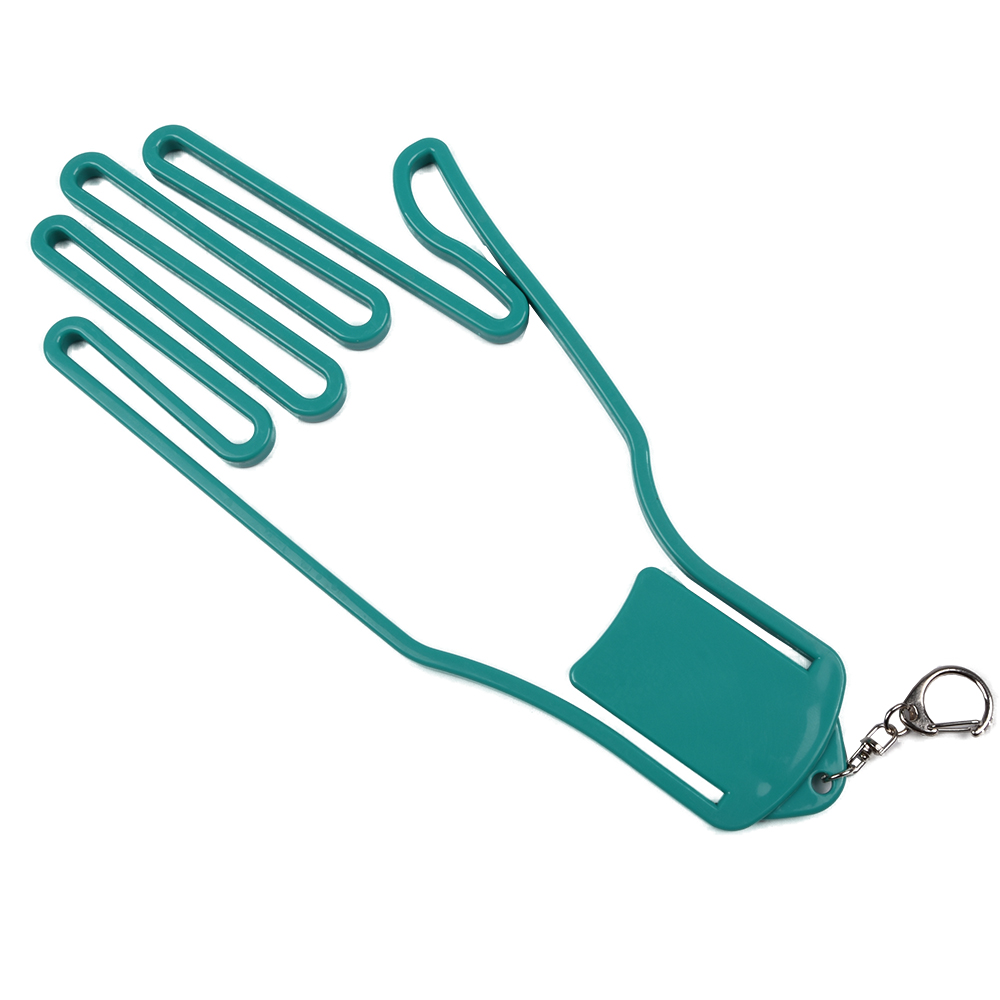 1pc Golf Handschuhe Bahre Halter Keeper Aufhänger Handschuhe Unterstützung Rahmen Halter Rack Trockner Shaper Zubehör Kunststoff mit Metall Buck: green