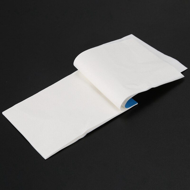 1 livret 50 pièces 10cm x 7.5cm papier de nettoyage doux blanc pour objectif de caméra