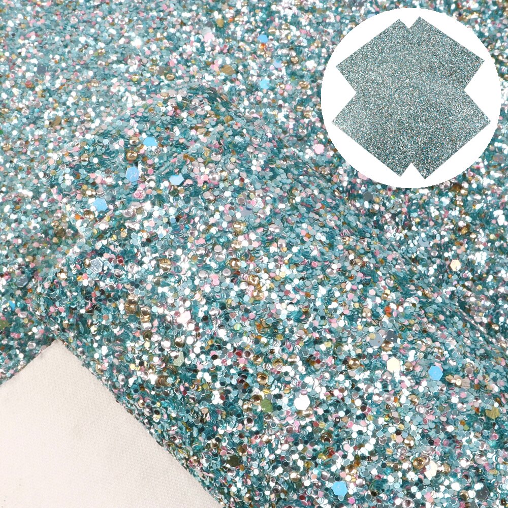 David angie 20*34cm dikke glitter imitatie synthetisch leer stof diy haarstrik tas schoenen handgemaakte materialen accessoires ,1 yc 6896: 1084786012