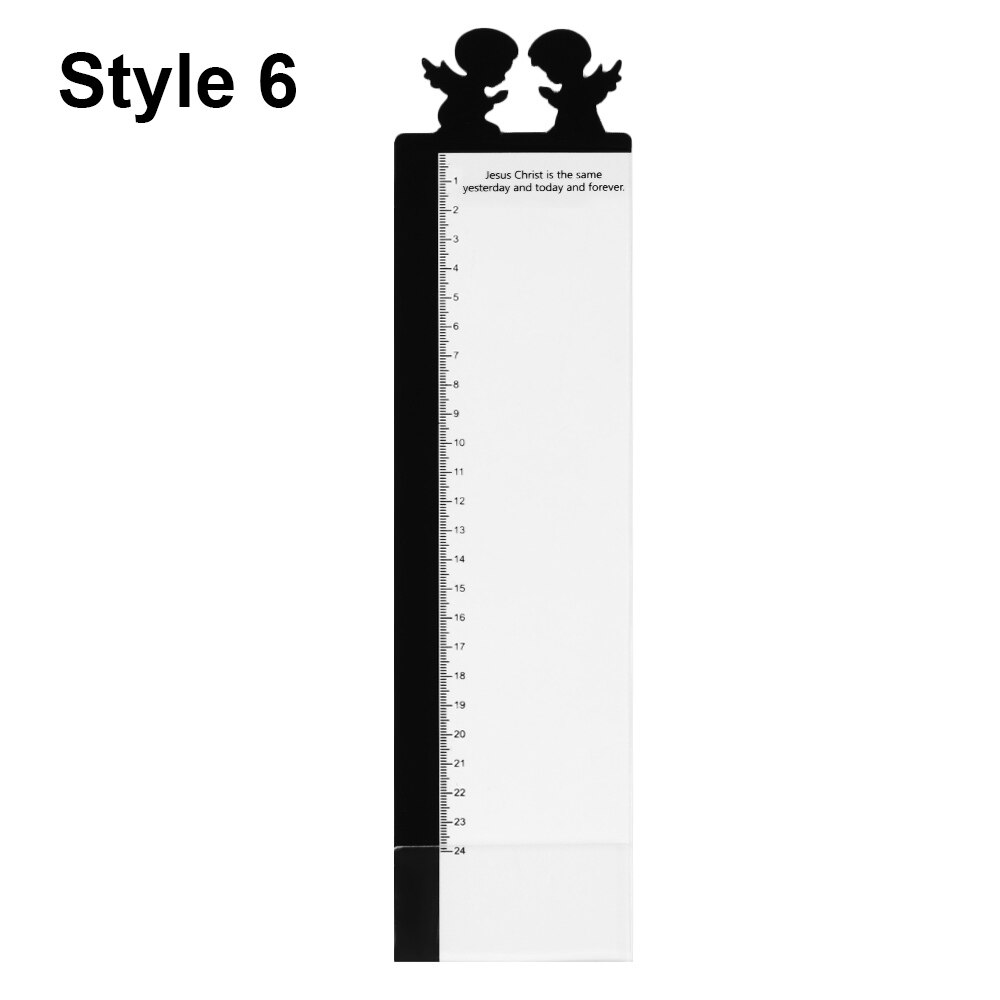 Acrylic Monitor Message Memo Board for Sticky Note Transparent Name Card Phone Holder Desktop Plastic Holder Stationery: Style 6