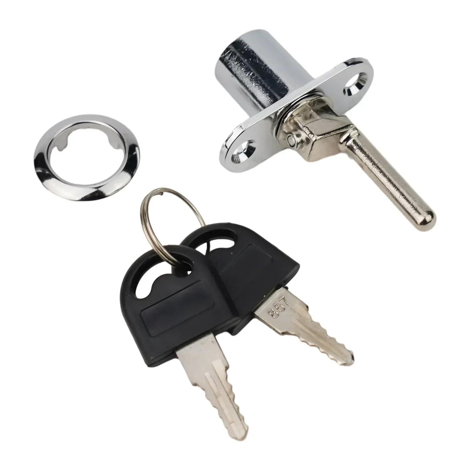 Drawer Lock Cylinder Triple Lock Desk Cabinet Drawer Front Lock With Keys Office Desk Furniture File Cabinet Lock Head