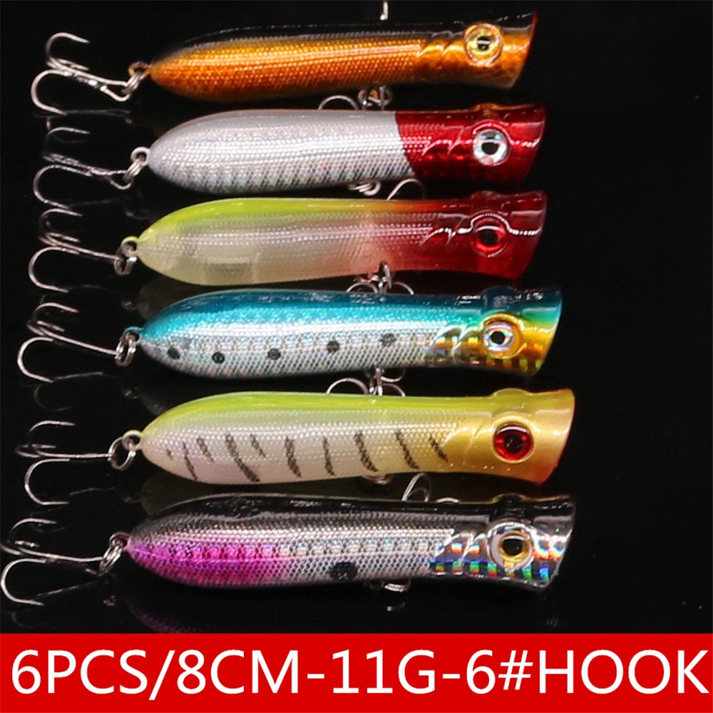 22pcs /Lot Fishing Lures Set Mixed 4 Models Minnows Hard Plastic Bait Artificial Wobblers Crankbaits Fishing Tackle