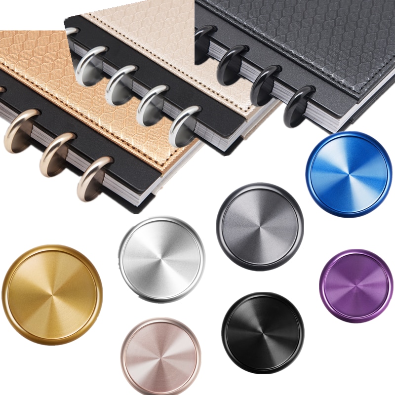 24mm Luxus Diy Notebook Bindemittel Ringe Dicsbound Notebook Zubehör Lose Blatt Bindung Ringe CX19-008