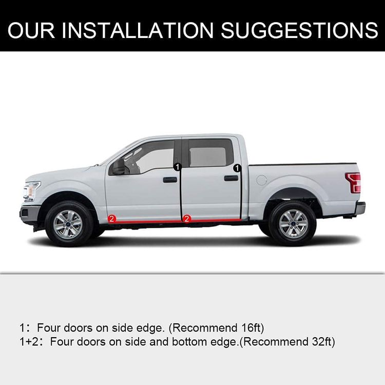 Bande Anti-collision pour porte de voiture, 5M, bande de protection extérieure pour pare-chocs de voiture, moulage de style, garniture autocollante