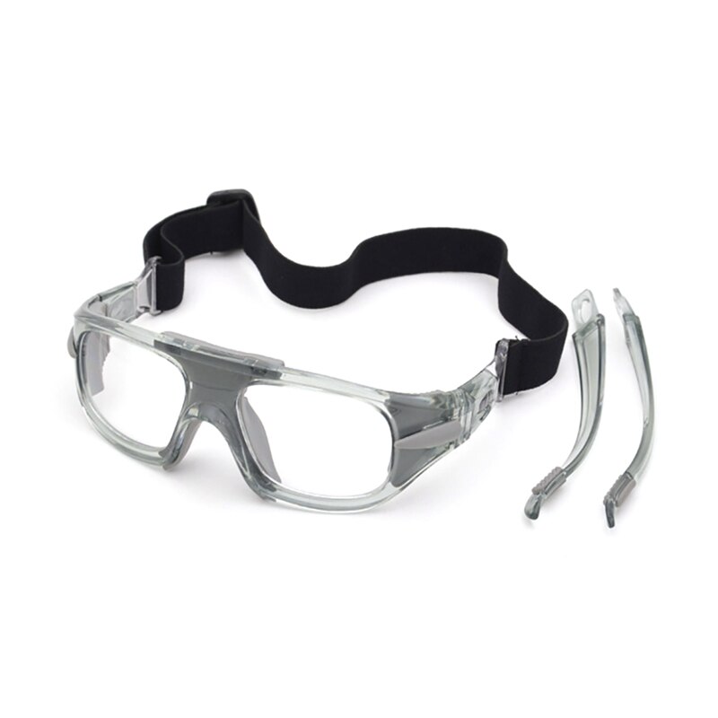 Sports Goggles Frame Adjustable Explosion-proof Windproof Dust-proof Anti-fog Soccer Basketball Safety GogglesZi
