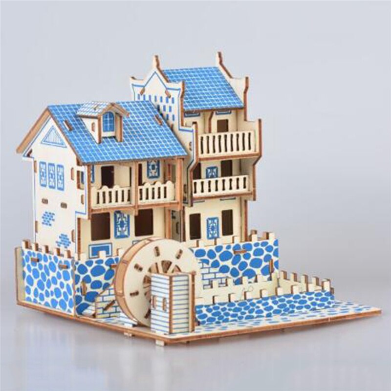 Puzzles en bois 3D Puzzle caméra pont modèle Puzzle jouet éducatif Puzzle assemblage Puzzle pour enfant enfant d'anniversaire