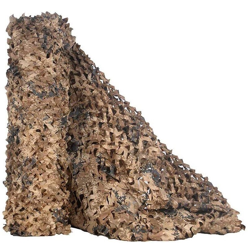 Rede de camuflagem para decoração, rede de tecido de camuflagem para decoração de quintal, rede multiuso de 3x4m: Default Title