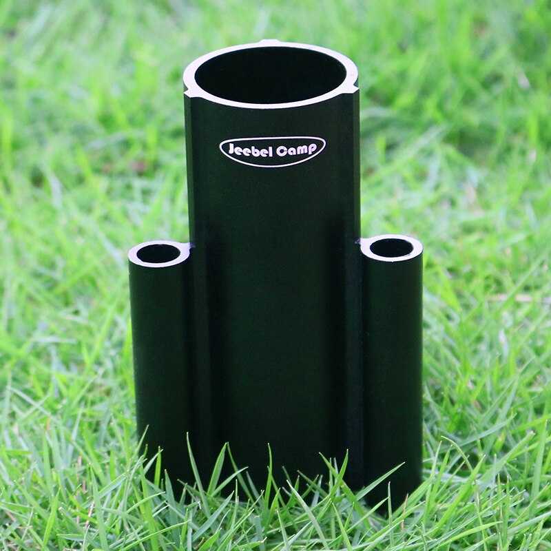 Outdoor Camping Luifel Staaf Houder Winddicht Wandelen Luifel Tent Beugel Vaste Buis Nail Haringen Tent Pole Accessoires