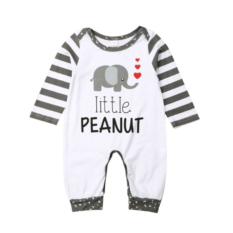 Décontracté -né infantile bébé garçon fille enfants coton barboteuse combinaison vêtements tenue bébé coton barboteuses vêtements