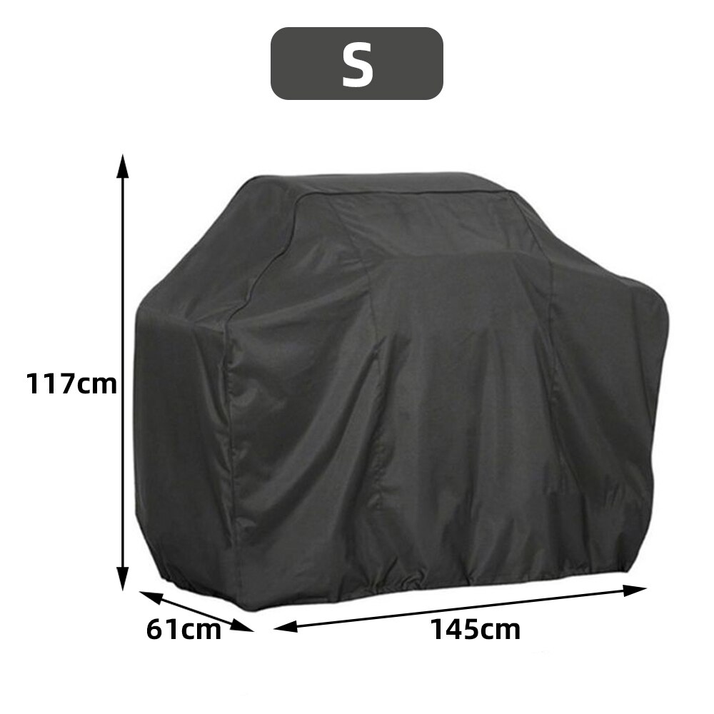 Grilltrekk Vanntett Grill Cover - Kraftig, UV-beskyttelse, Støv- og Regnbeskyttelse for Weber Rund & Firkantet: Kvadrat 145 x 61 x 117cm