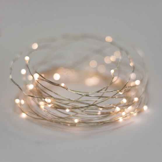 2/4/10 m 20/40/100 LED zilver Draad Kerst String Licht Neon Starry Strings licht Wedding Party Decoration Fairy Guirlande Verlichting
