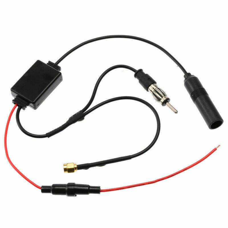 3 in 1 Stereo Luft TUPFEN BIN FM Radio Auto Antenne Verstärker Splitter Signal AMP Booster Autos Zubehör
