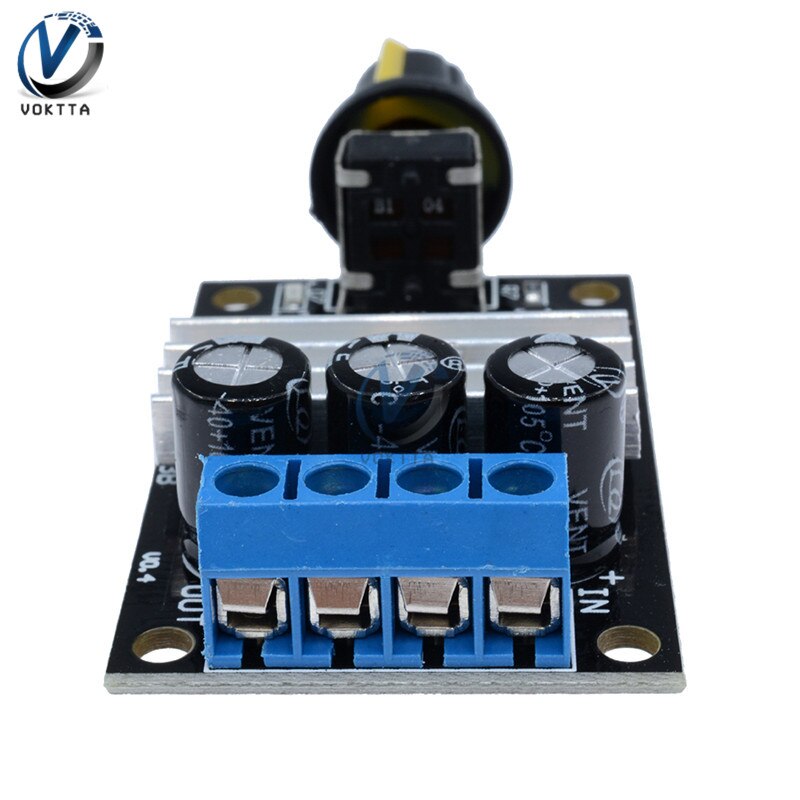 DC 6V 12V 24V 28VDC 3A 80W PWM Motor Speed Controller Regulator Adjustable Variable Speed Control With Potentiometer Switch