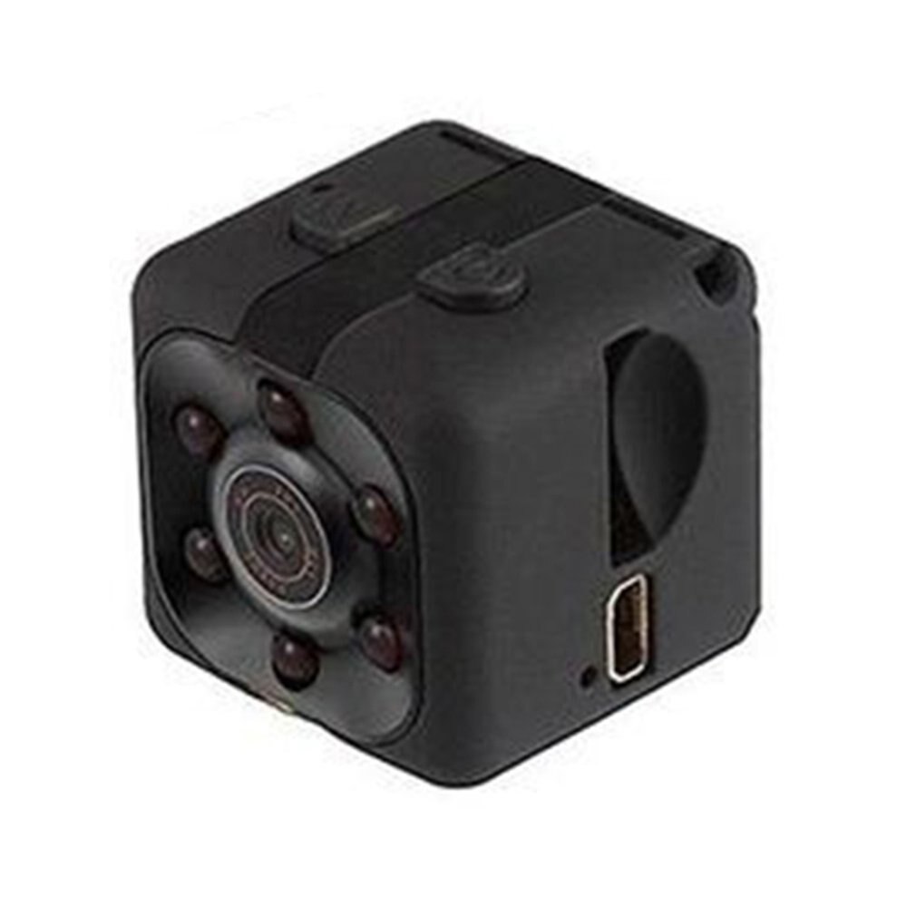 Metal Camera Hd 1080P Sports Dv Camera Night Vision Sports Outdoor USB 2.0 Camera Mini Camera 1080P/720P Optional: 720P Black