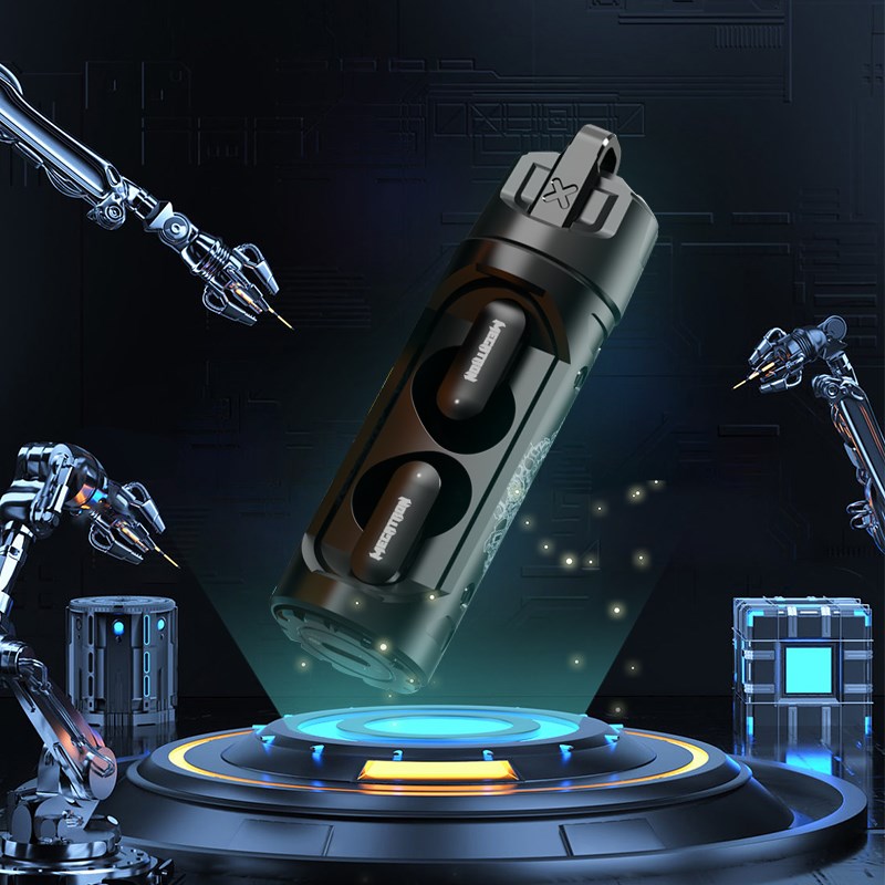 Transformatory TF-T11 słuchawki bezprzewodowe Bluetooth 5.4, czysty głos wywołać dźwięk HiFi słuchawki zestaw słuchawkowy Stereo do gier douszne: WHITE