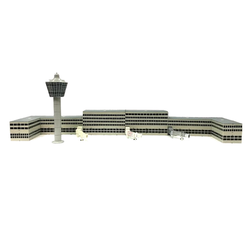 Escala 1:400, simulación de plástico, modelo de escena de aeropuerto, conjunto de accesorios DIY