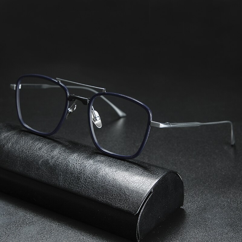 Lunettes De Vue TAG Heuer TH 3004-003 En Titane - Neuves Avec étiquettes, Monture Semi-rimless Argent