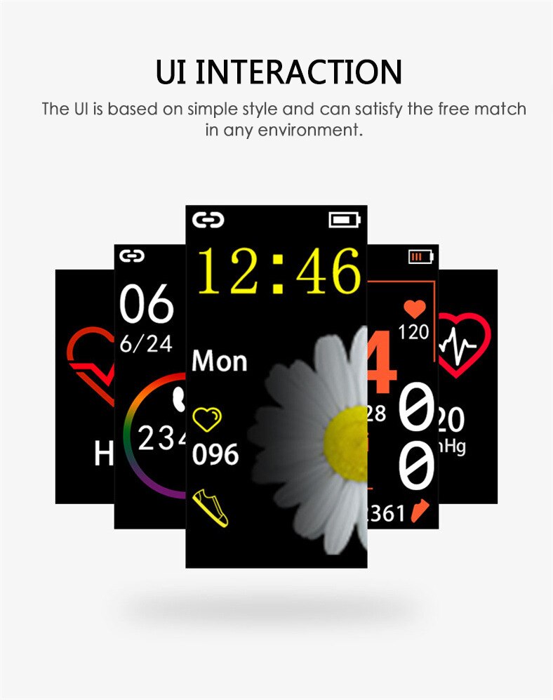 For M4 Smartband Fitness Tracker Smart Bracelet Blood Pressure Heart Rate Monitor Waterproof fpr Smart Band M4 Wristband