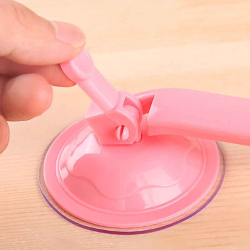 Badrum köksverktyg justerbart krokställ dubbel sugkopp handduksställ hängande hyllor krokhållare lås typ sugkrok