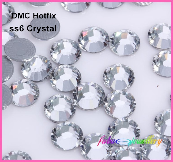 ! 1440 stks/partij, ss16 (3.8-4.0mm) DMC Rose Iron On Rhinestones fix Steentjes