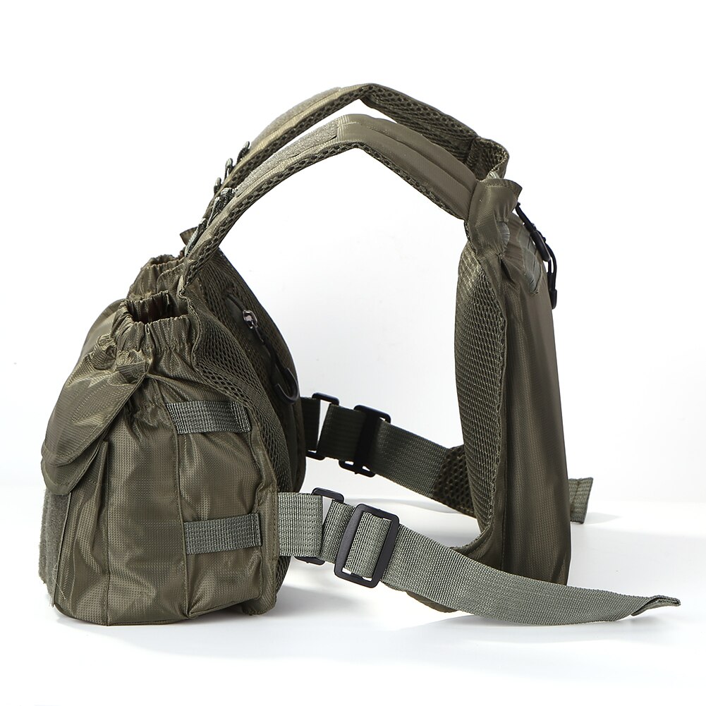 Chaleco de fotografía, chaqueta de viaje al aire libre, portátil, pegatina de pesca fácil, malla ajustable, para llevar al aire libre