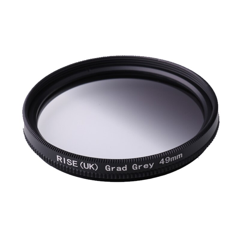 Camera Filters Gradual 49 mm Color Filters for brown Orange Pink Red Yellow Grey Blue Green Purple For DSLR Camera