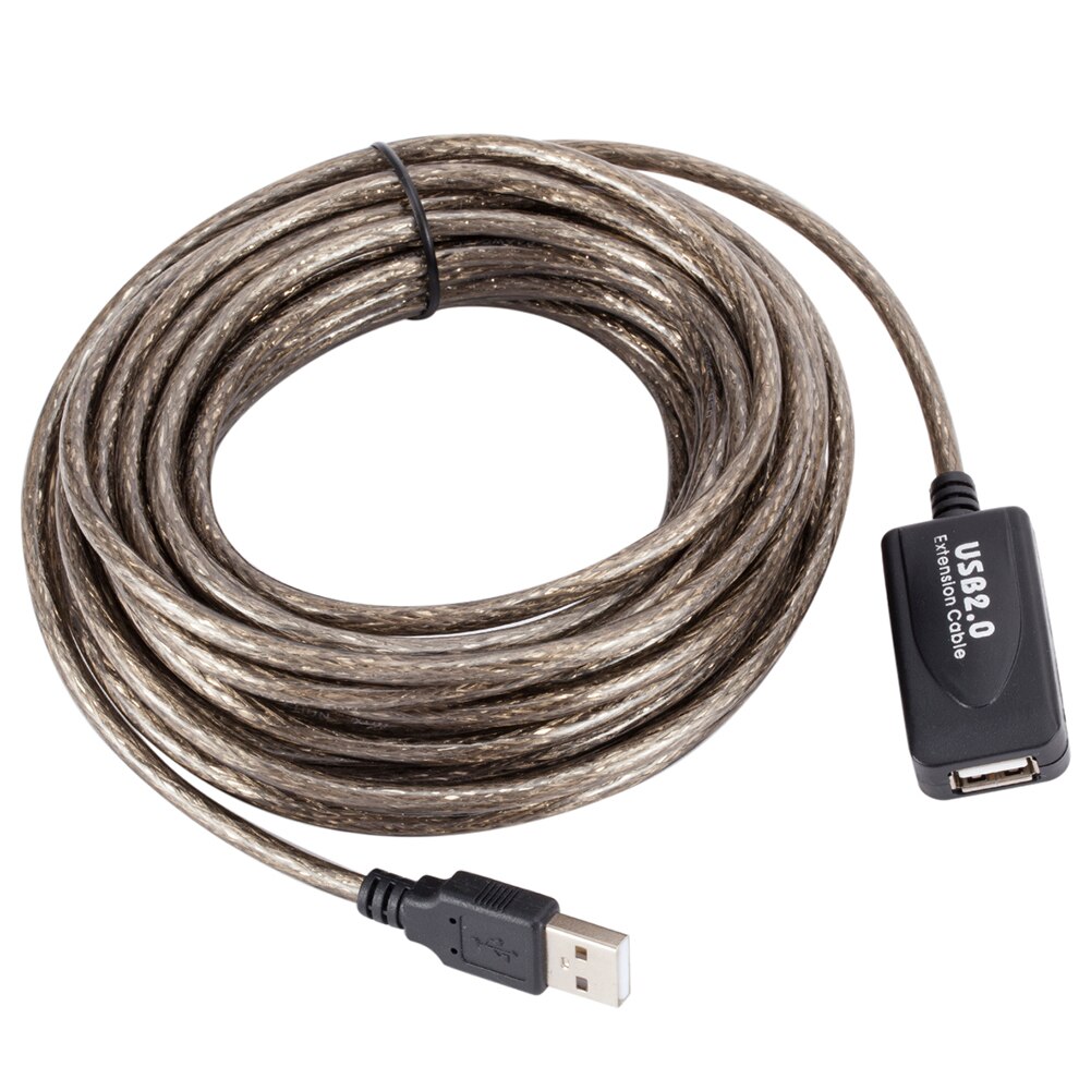 10m USB2.0 Male to Female Repeater Cable Extender Cord Extension Active USB 2.0 for Desktop Computer Printer