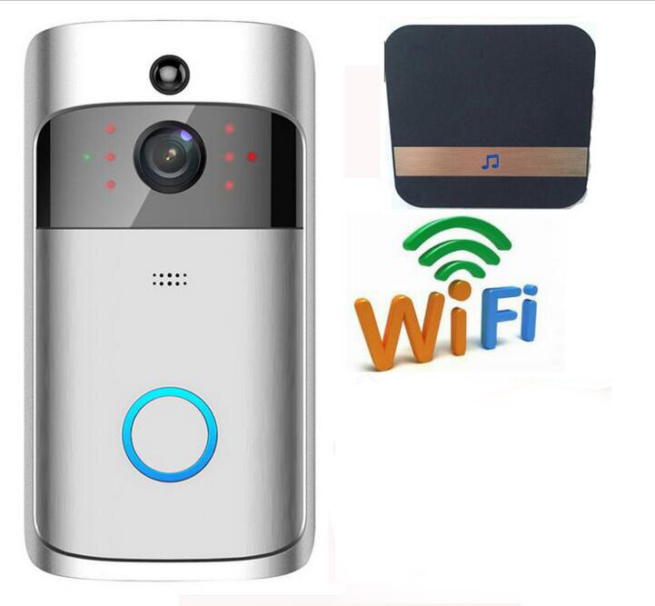 Smart IP Video Intercom WIFI Video Deurtelefoon Deurbel WIFI Deurbel Camera Voor Appartementen IR Alarm Draadloze Beveiliging Camera