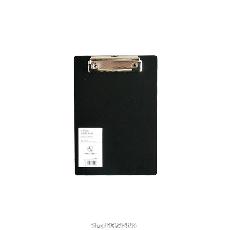 Simple A4 A5 Notepad Memo Pad Board Clip Loose-leaf Notebook File Writing Clamps Office School Supplies N17 20: Yellow