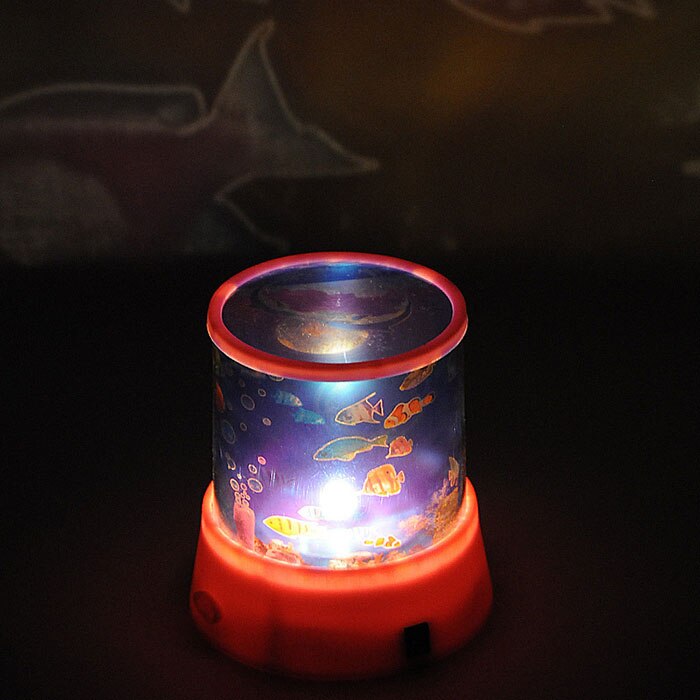 Super Bright Light Romantic Ocean Sky Stars Projector Lamp Best For Baby &Kids