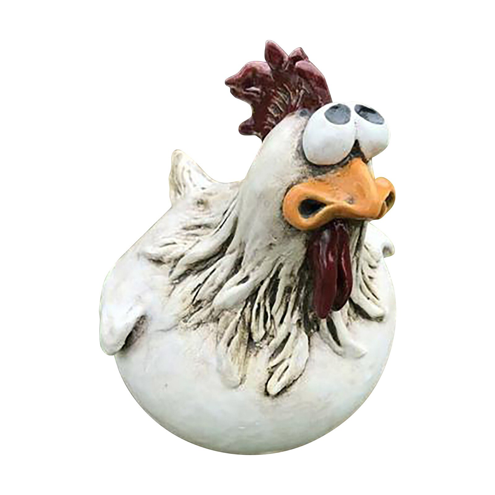 Statues De poulet De ferme 40 #, Décoration De Jardin, d'arrière-cour, ornement artisanal, Sculptures De poulet, Décoration De Jardin: B