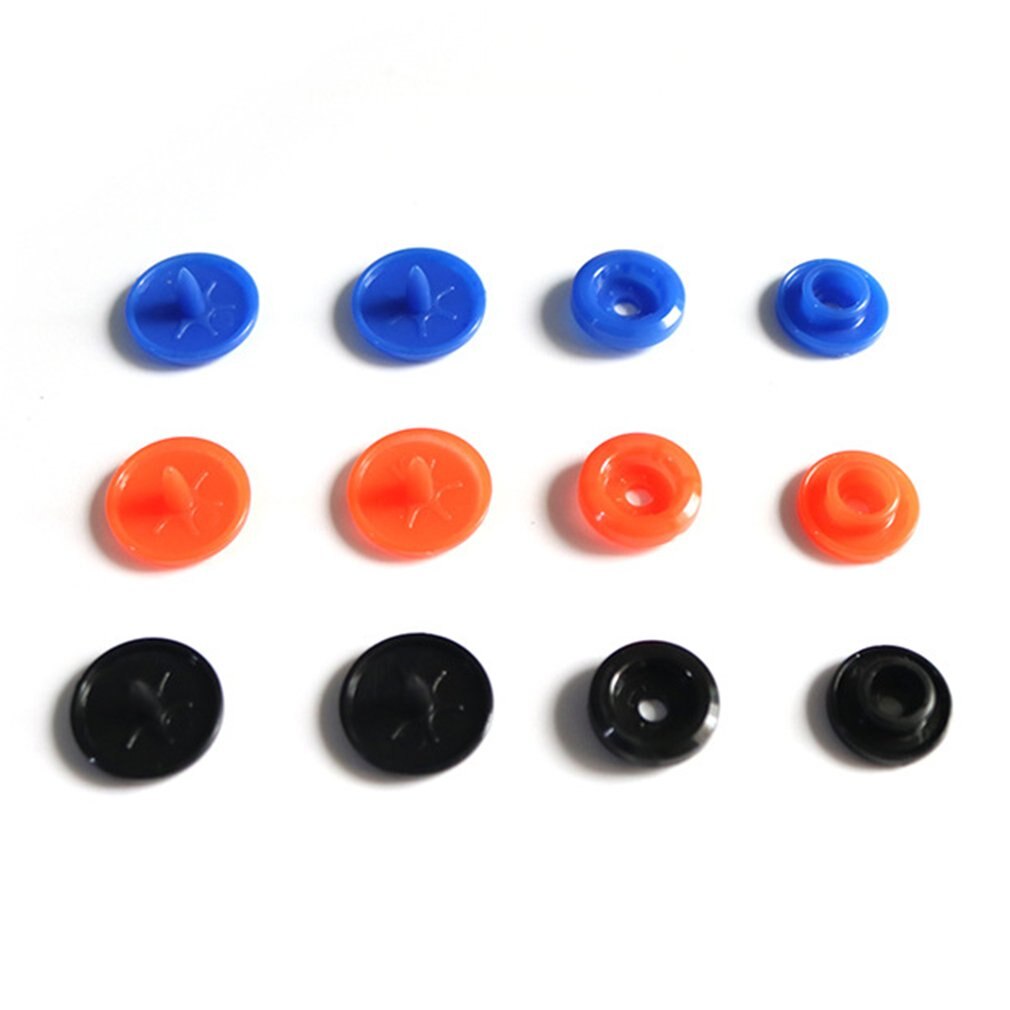 600Pcs 1440Pcs Hars Nylon Plastic Kinderen Vier Knoppen Kit Kleur Ronde Knop Zakken Gesp Multicolor Set