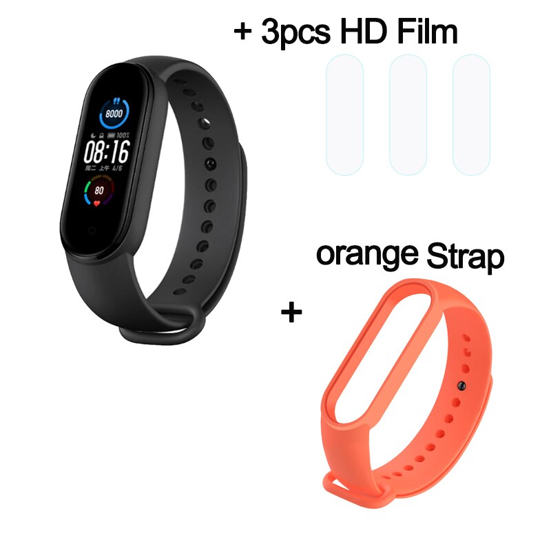 Original Xiaomi Mi Band 5 Smart Bracelet 1.1" AMOLED Colorful Screen Heart Rate Fitness Tracker Bluetooth 5.0 Waterproof Miband5: 02