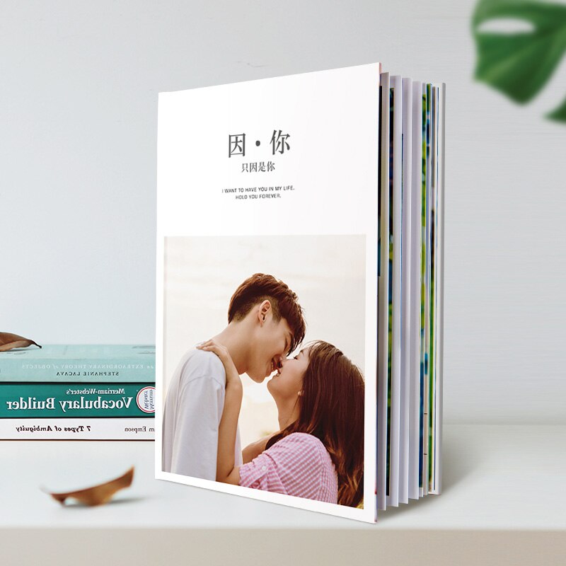 Custom Made Fotoboek Print Uw Foto Album Herdenking Foto Albums Foto Boek Afdrukken Liefhebbers