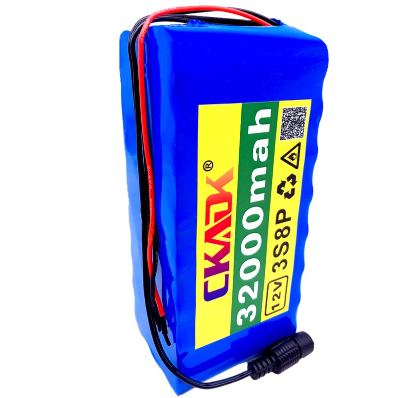 18650 battery 12V 32000mAh battery pack 18650 lithium battery protection board 12v 32000mAh for inverter miner + 12.6V charger