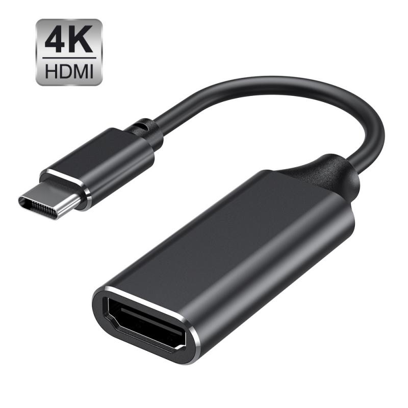 ! Usb 3.1 4K Hd Conversie Kabel Type-C Naar Hdmi-Compatibele Tv Adapter Voor Mobiele Telefoon Notebook aangesloten Tv Monitor