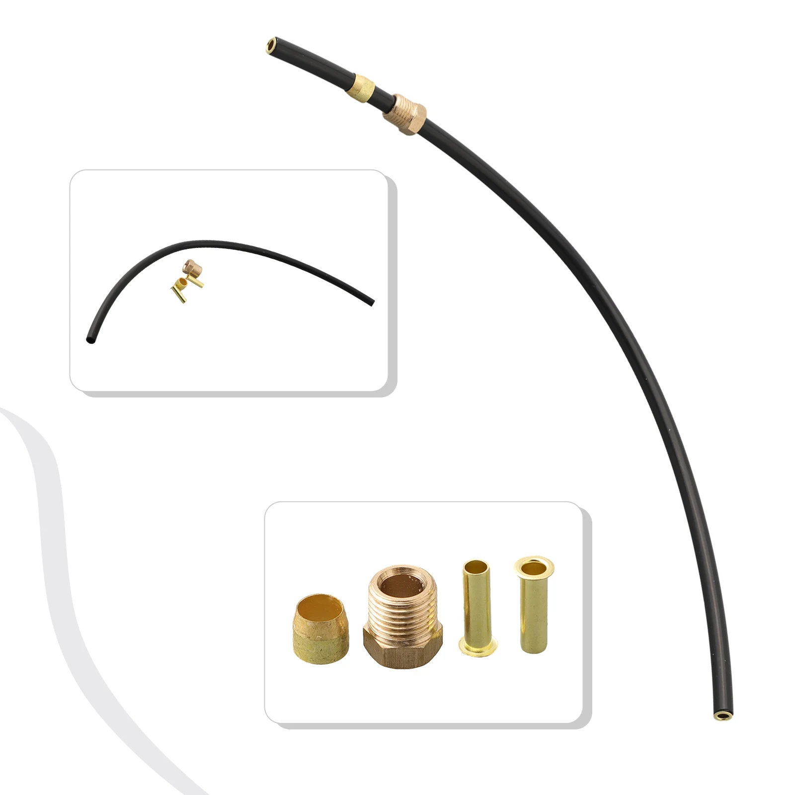 Luchtcompressor Hogedrukslang Nylon Materiaal Voor Aansluiten Luchtcompressor Drukschakelaar Controle Pneumatische Onderdelen