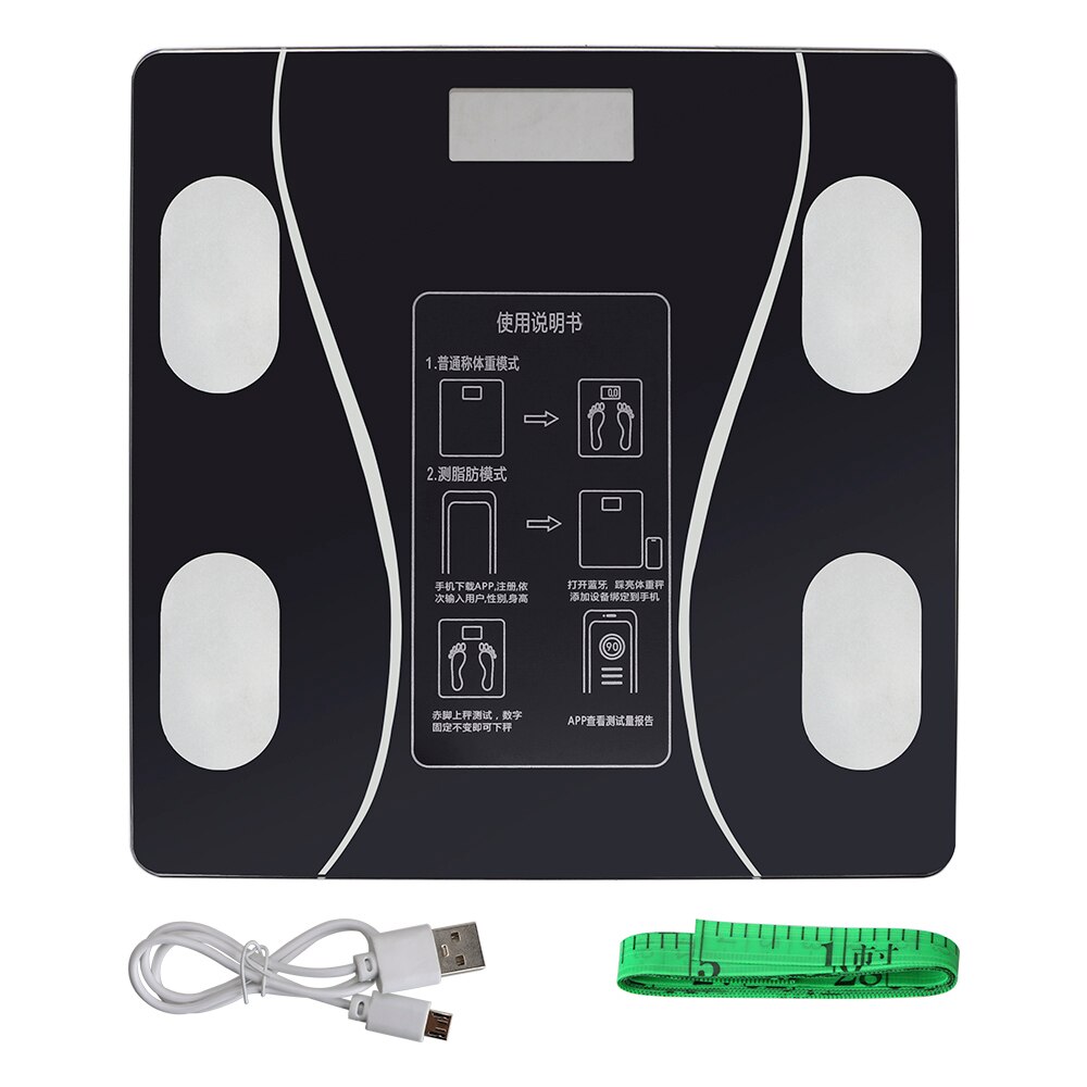HILIFE APP Smart Body Scales LED Digital Electronic Scale for Android/for IOS/Bluetooth Weighing Scales