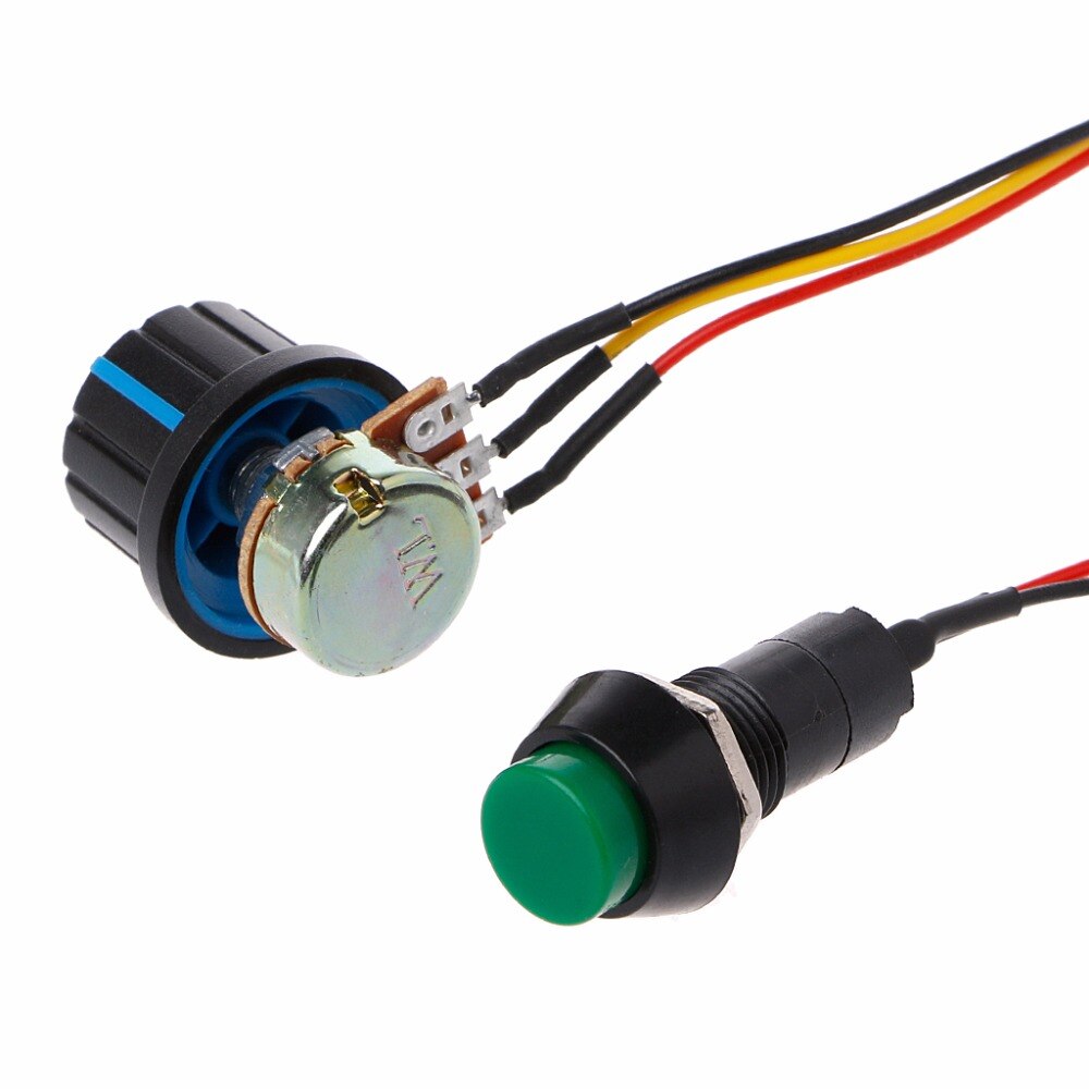 PWM DC Motor Speed Controller 0-100 Digitale Display Traploze Snelheidsregeling 1AA700381