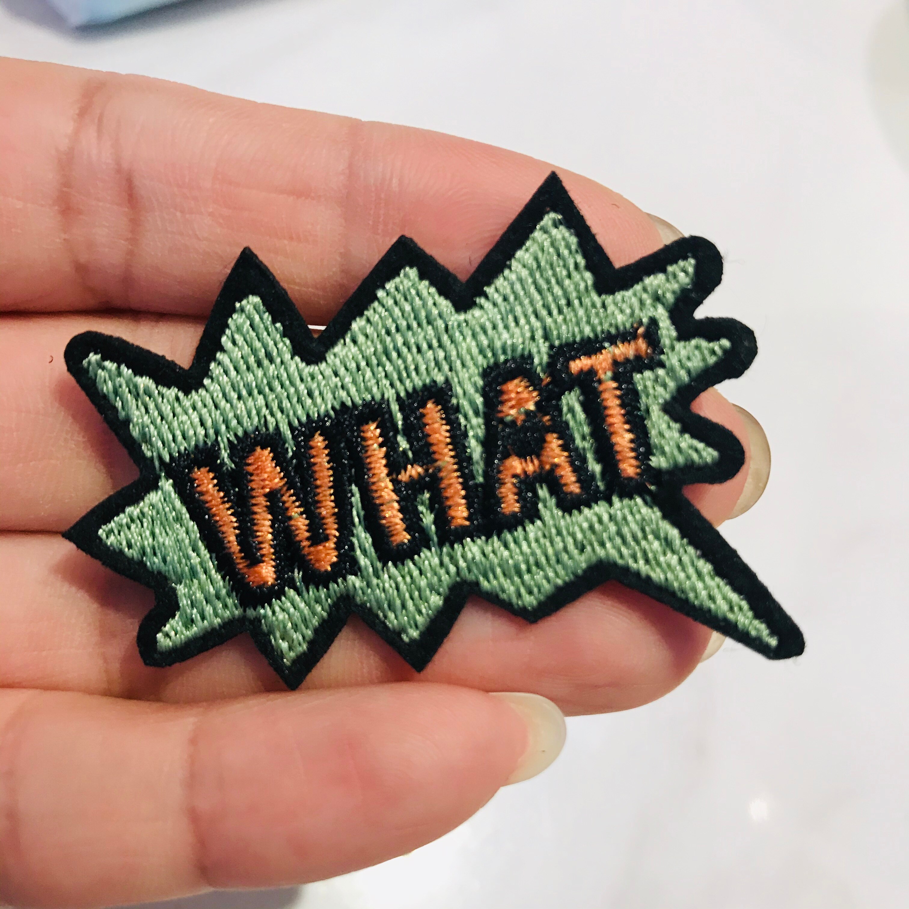 1PCS Embroidery Iron On Applique Sewing Supplies For DIY Apparel Decor Letter Alphabet Patch Fabric Sticker