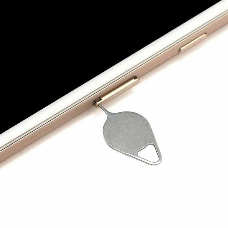5 Stks/set Sim Card Tray Removal Eject Pin Key Tool Stalen Naald Voor Iphone Ipad Samsung Huawei Xiaomi Telefoon levert 2022