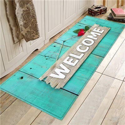 Deur Entree Mat Vloermat Keuken Tapijt Lange Antislip Vloerkleed Voor Woonkamer Slaapkamer Welkom Thuis Deur mat In De Hal: 2 / 60x180cm