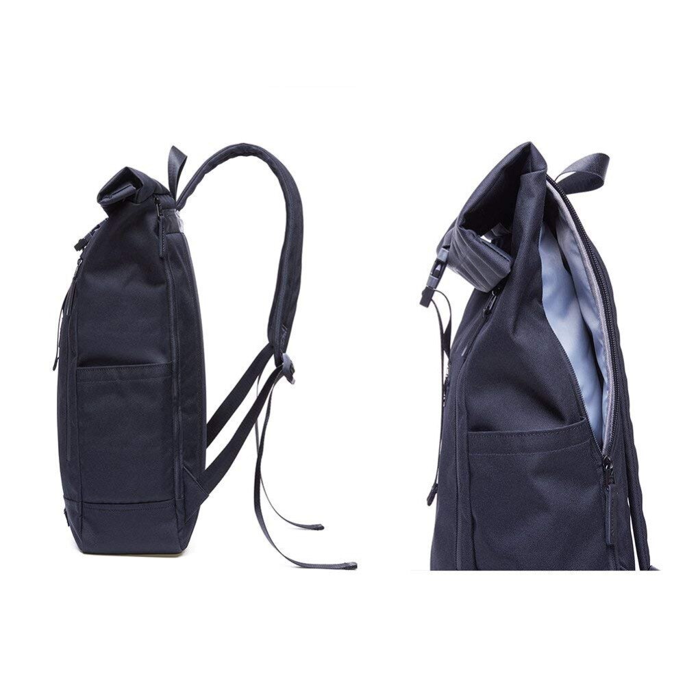 Backpack Roll Top Backpack Urban Vintage Day Backpack Men Laptop School Backpack for Notebook Daypacks School Bags for boys