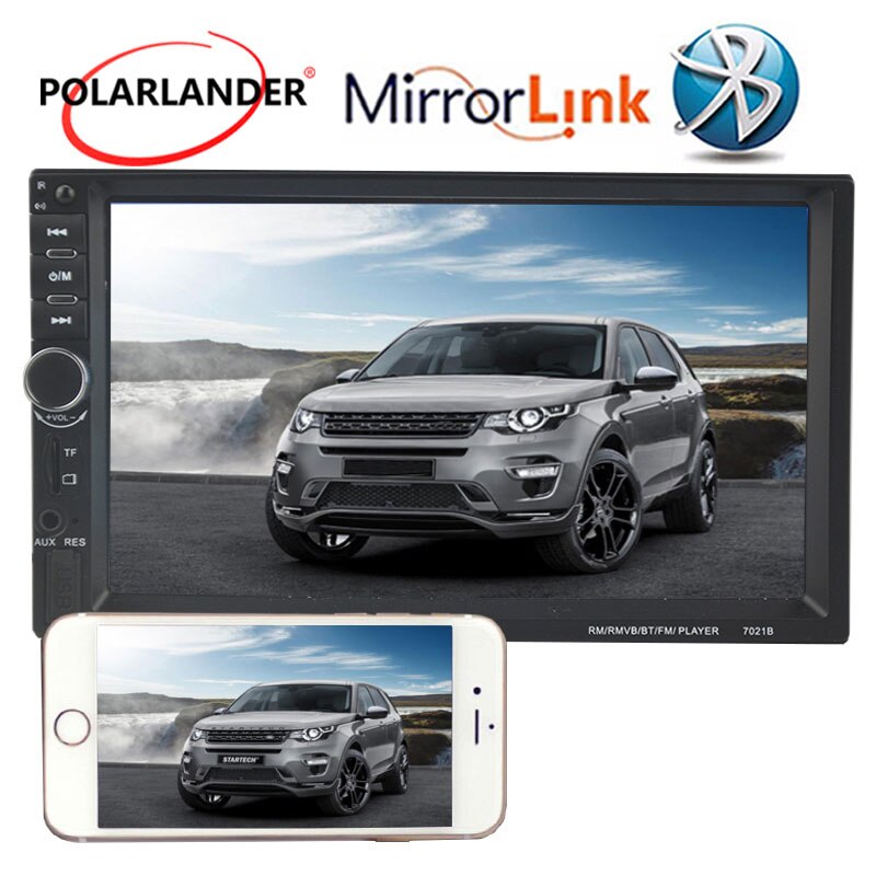 Touch Screen Car Radio Stereo Autoradio 2DIN 7 Inch Bluetooth Audio MP5 Player USB/TF/FM/AUX DVR Cassette Player