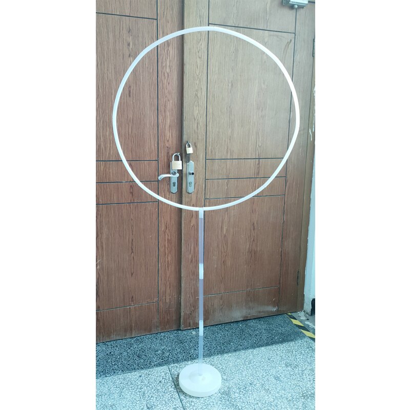 Balloon Ring Pillar Background Wedding Arch DIY Round Pillar Flower Frame Birthday Party Home Decoration