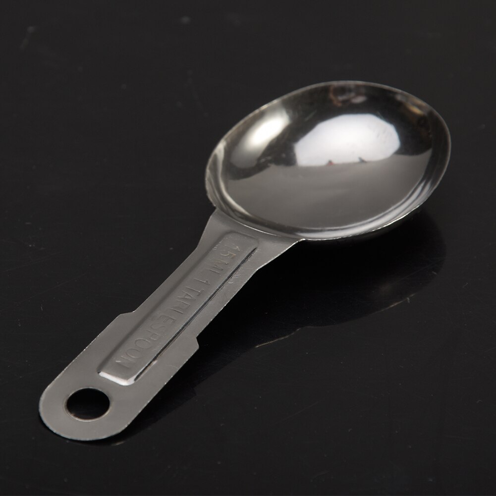 1ml/2ml/5ml/15ml Stainless Steel Measuring Spoons Tea Coffee Measure Tools Kitchen Scale Tool Durable & Easy Clean Practical
