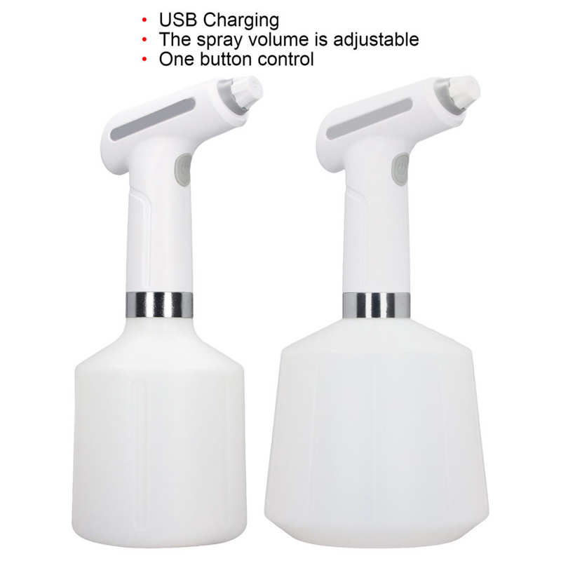 Xala - Plantenspuit Chai 0,5L - 10x10x20 - Leigrijs - Voor Binnen Buiten Breukbestendig Lichtgewicht