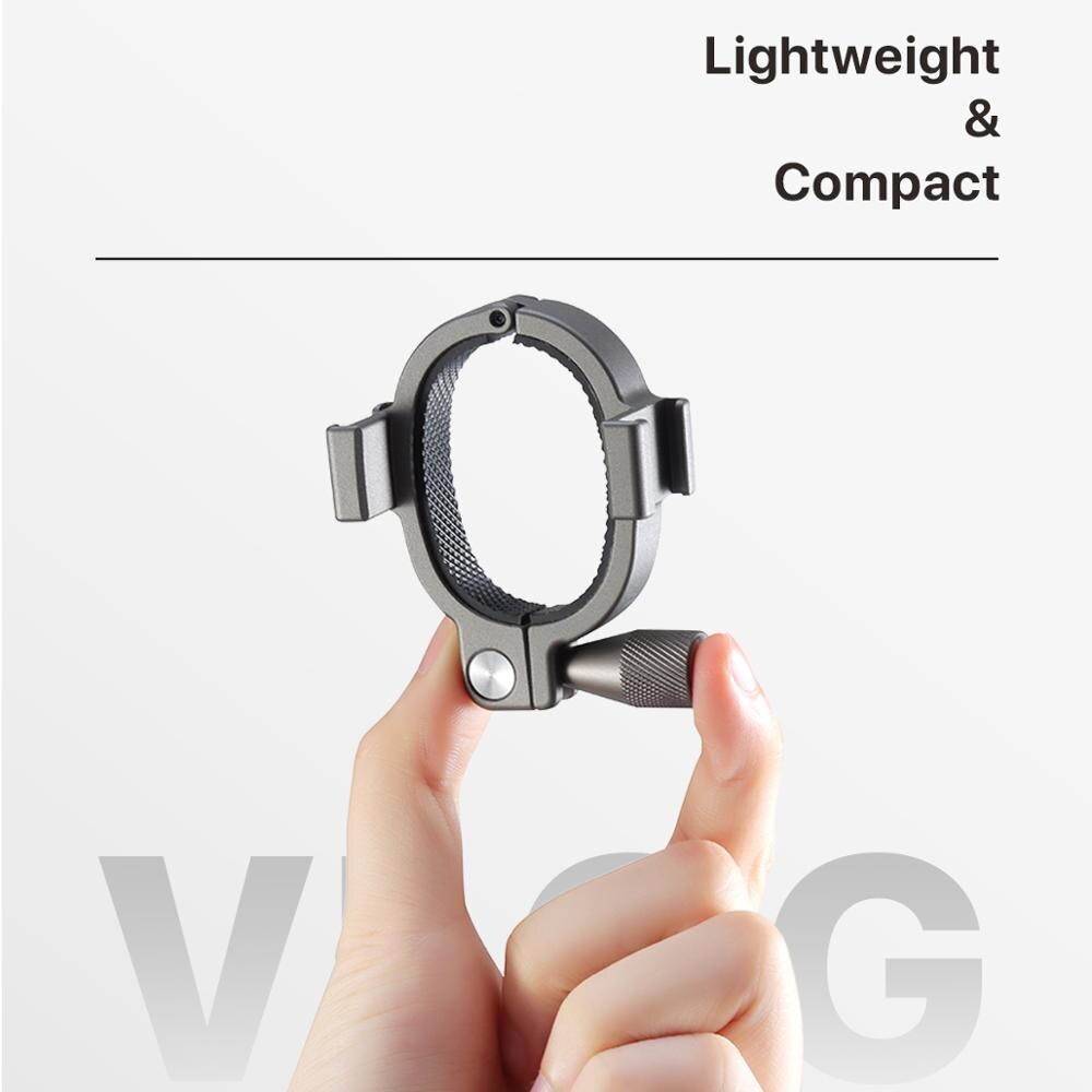 DJI Osmo Mobile 3 Microphone lumière LED support de support étendre adaptateur de chaussure froide pour accessoires de cardan