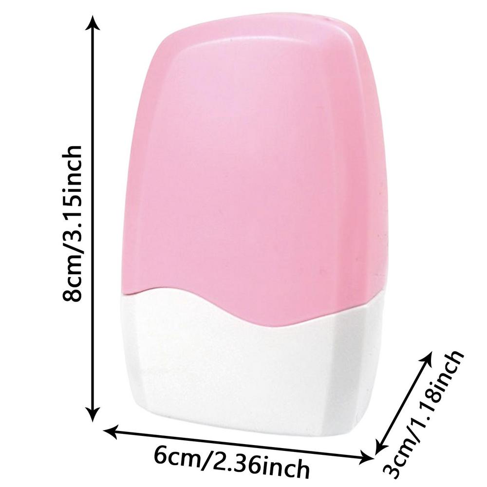 Manual Roller Stamp Privacy Protection Confidential Guard Information Data Identity Address Blocker Identity Anti-Theft Smear: Red